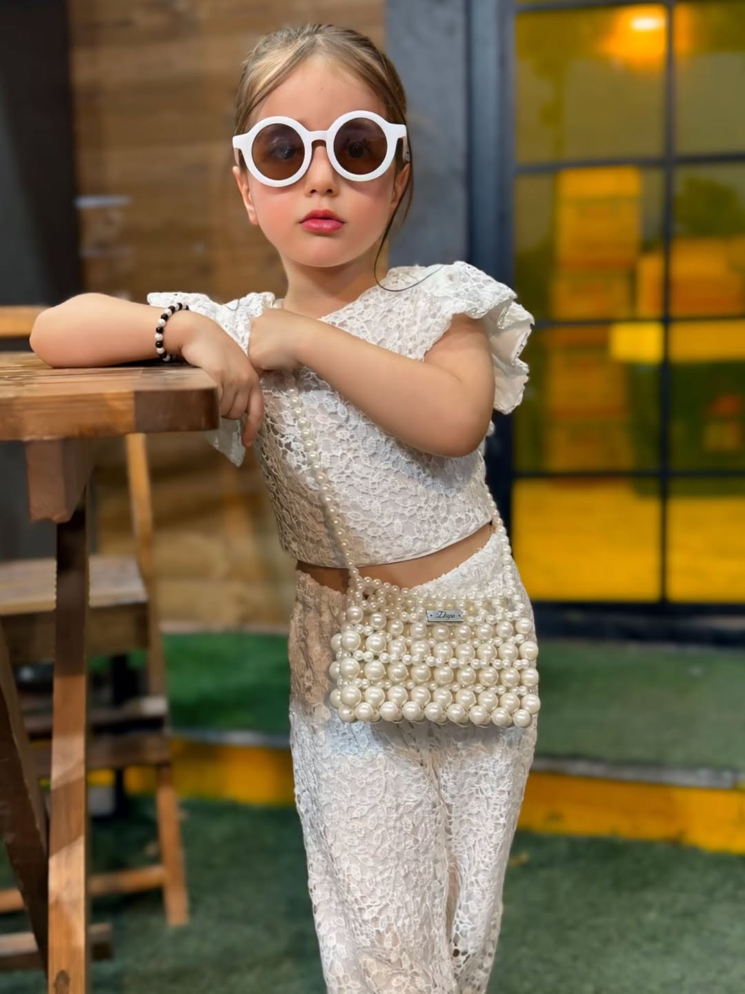 کیف دخترانه درنا مرواریدبافی